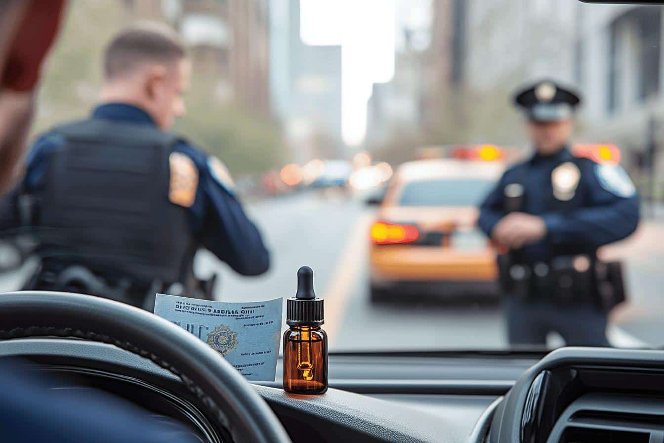 Que risque-t-on avec du CBD lors d'un contrôle routier : précautions