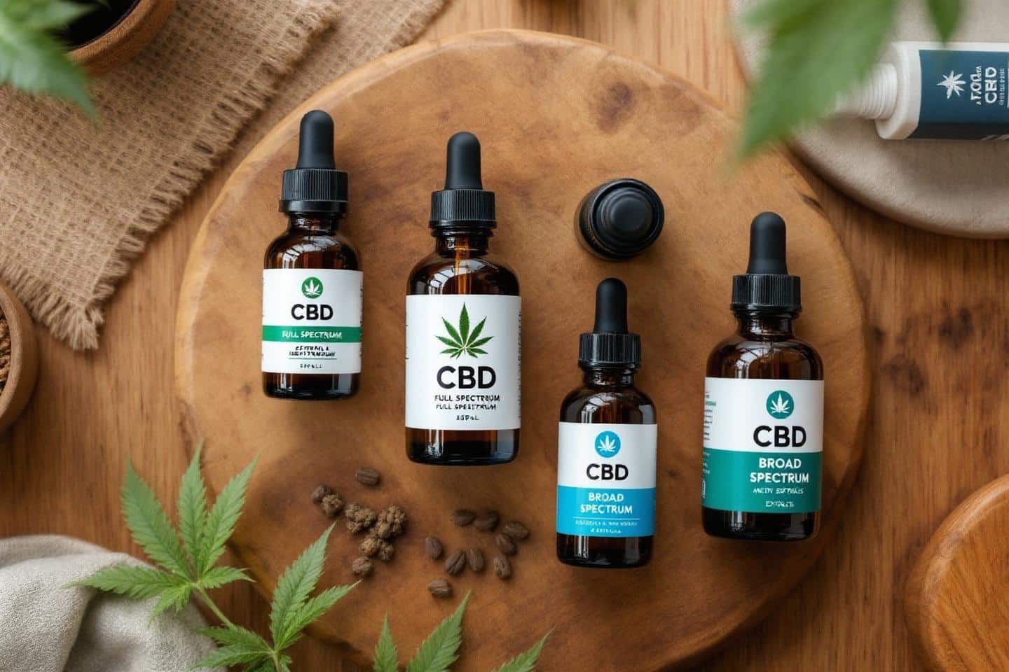 Quelle est la différence entre CBD full spectrum et broad spectrum : guide complet